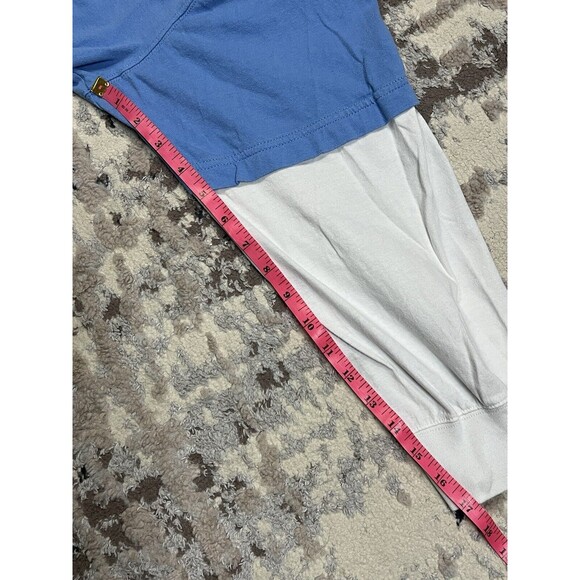 VINTAGE NIKE AIR JORDAN YOUTH LONG SLEEVE T-SHIRT SIZE XL BLUE WHITE SLEEVES - Picture 11 of 11